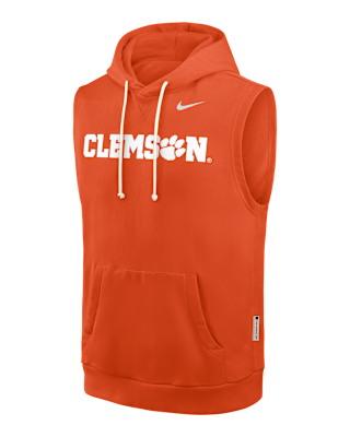 Clemson Sideline Men's Nike Dri-FIT College Sleeveless Pullover
